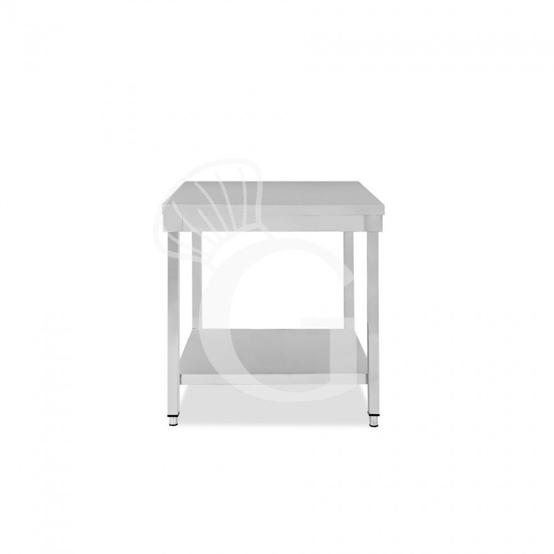 Tavolo inox 1 ripiano L 600 mm x P 600 mm x H 865 mm Tavolo inox 1 ripiano L 600 mm x P 600 mm x H 865 mm
