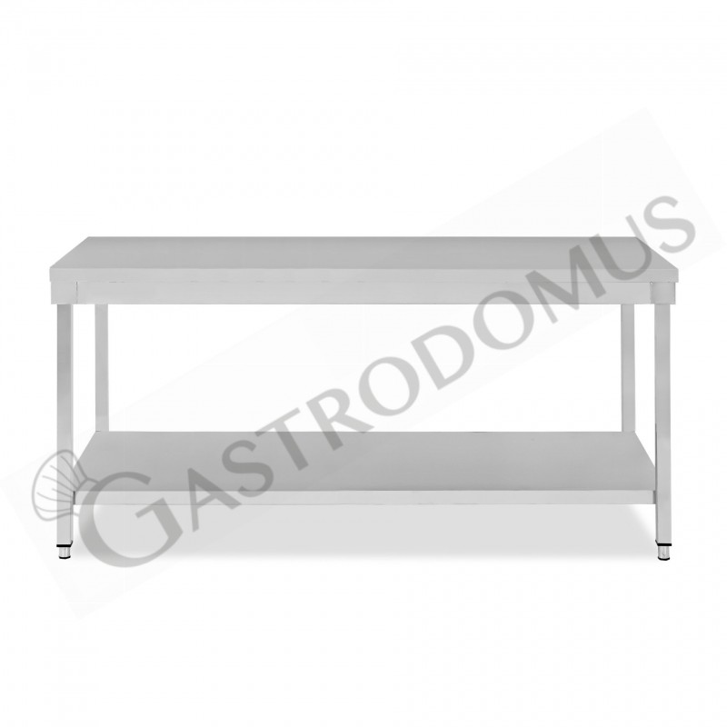Tavolo inox 1 ripiano L 1900 mm x P 600 mm x H 865 mm Tavolo inox 1 ripiano L 1900 mm x P 600 mm x H 865 mm