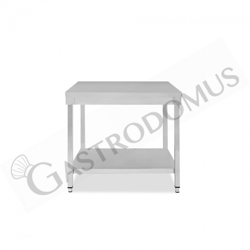Tavolo inox 1 ripiano L 800 mm x P 700 mm x H 865 mm Tavolo inox 1 ripiano L 800 mm x P 700 mm x H 865 mm