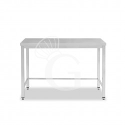 Tavolo inox L 1000 mm x P 600 mm x H 865 mm