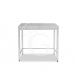 Tavolo inox L 700 mm x P 700 mm x H 850 mm