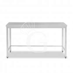 Tavolo inox L 2000 mm x P 800 mm x H 865 mm
