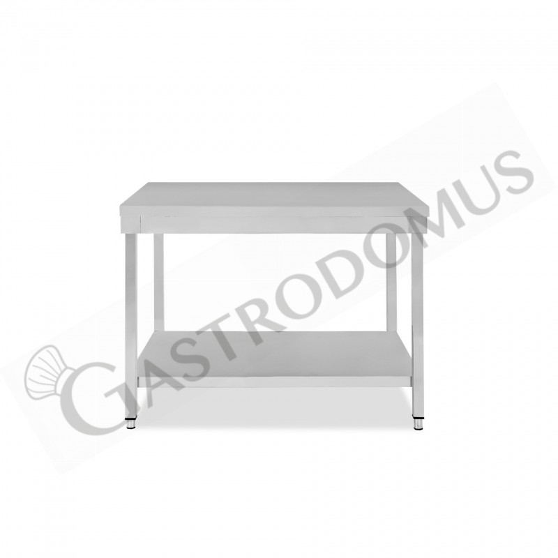 Tavolo inox 1 ripiano L 1200 mm x P 700 mm x H 865 mm Tavolo inox 1 ripiano L 1200 mm x P 700 mm x H 865 mm