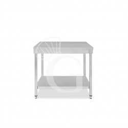 Tavolo inox 1 ripiano L 900 mm x P 800 mm x H 850 mm