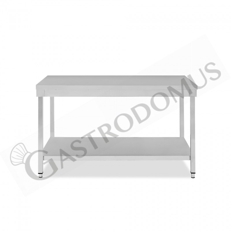 Tavolo inox 1 ripiano L 1600 mm x P 800 mm x H 865 mm Tavolo inox 1 ripiano L 1600 mm x P 800 mm x H 865 mm