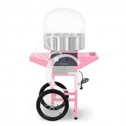 Macchina Zucchero Filato con carrello L 820 mm x P 520 mm x H 1020 mm