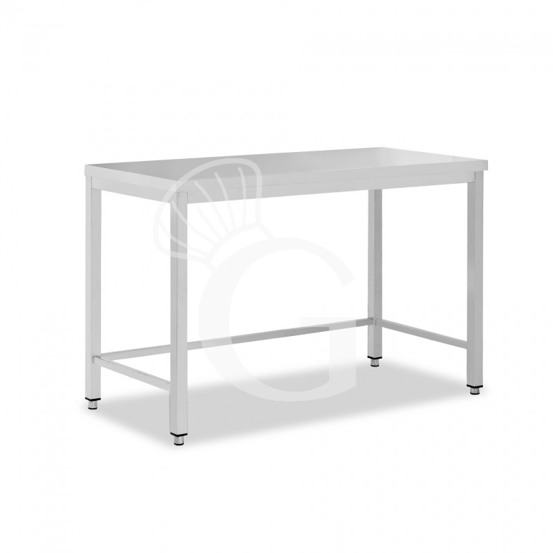 Tavolo inox L 1200 mm x P 600 mm x H 850 mm