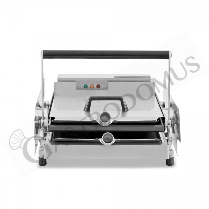 Macchina per cottura pane per hamburger L 395 mm x P 760 mm x H 330 mm 2,4 KW Macchina per cottura pane per hamburger L 395 mm x P 760 mm x H 330 mm 2,4 KW