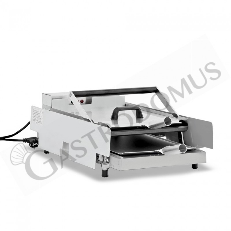 Macchina per cottura pane per hamburger L 395 mm x P 760 mm x H 330 mm 2,4 KW