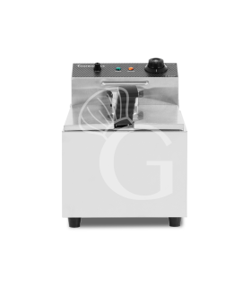 Friggitrice elettrica da banco 1 vasca 8 LT potenza 0,28 kW Monofase