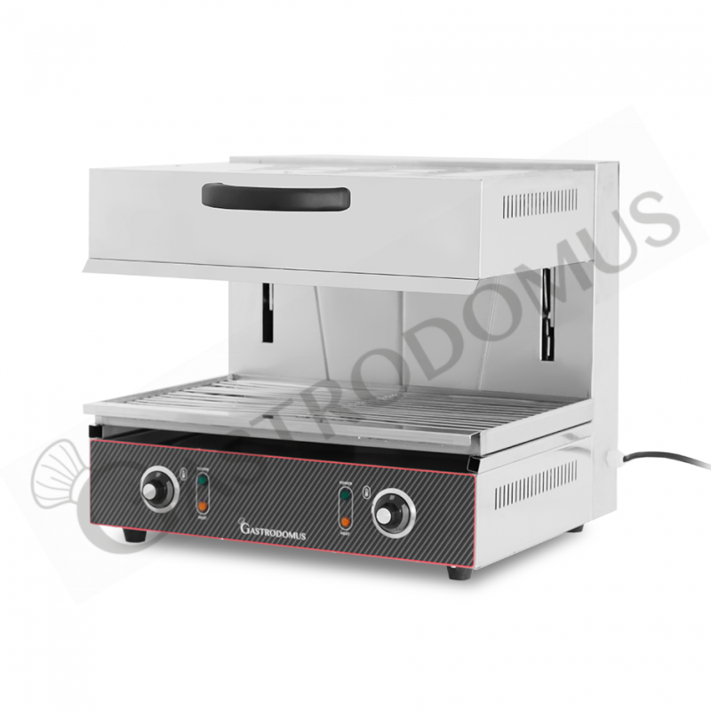 Salamandra monofase con testa mobile L 600 mm x P 450 mm x H 515 mm 0,4 KW