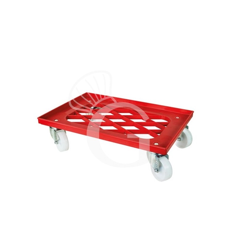 Carrello per cassette impasti pizza senza manico L 620 mm x P 420 mm x H 165 mm