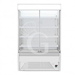 Murale espositivo ventilato Ettore con porte scorrevoli Temperatura +1°/+10°C L 1630 mm