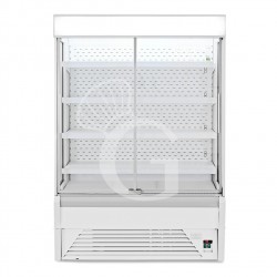 Murale espositivo ventilato Ettore con porte scorrevoli, Temperatura +1°/+10°C, L 1940 mm