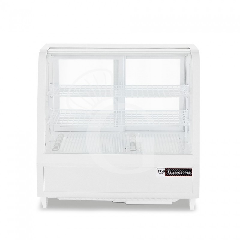 Vetrina Refrigerata ventilata da banco color bianco 100 LT 0°C/+12°C L 682 mm x P 450 mm x H 675 mm