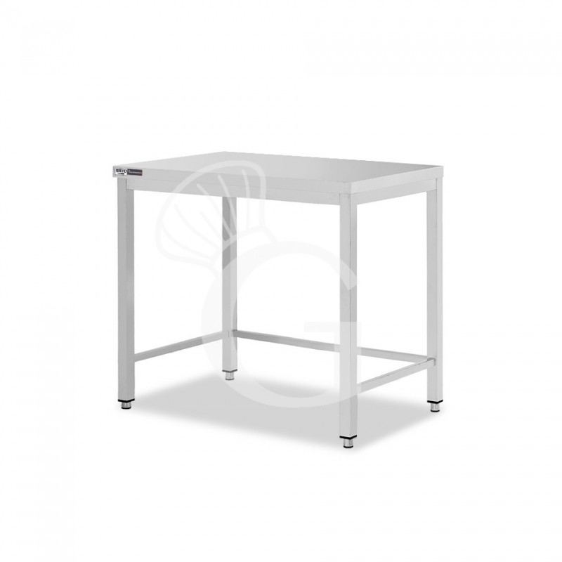 Tavolo inox L 600 mm x P 700 mm x H 865 mm