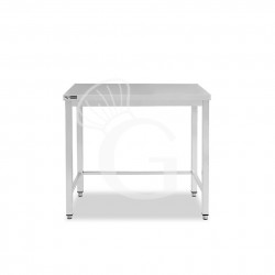 Tavolo inox L 600 mm x P 700 mm x H 865 mm