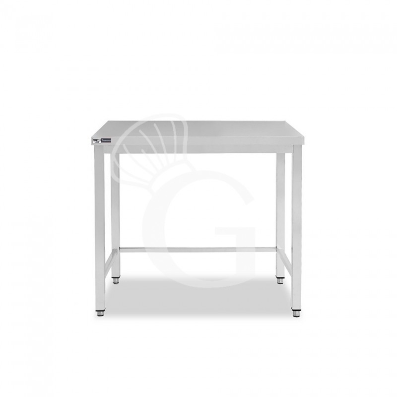 Tavolo inox L 600 mm x P 700 mm x H 865 mm