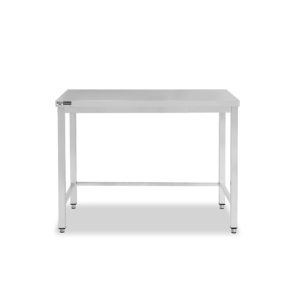 Tavolo inox L 900 mm x P 800 mm x H 865 mm