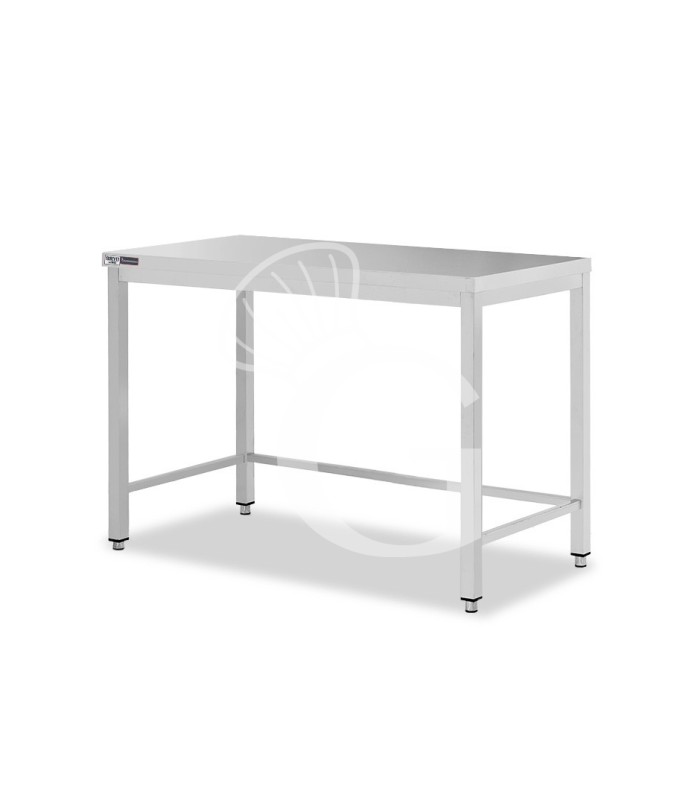 Tavolo inox L 1000 mm x P 800 mm x H 865 mm