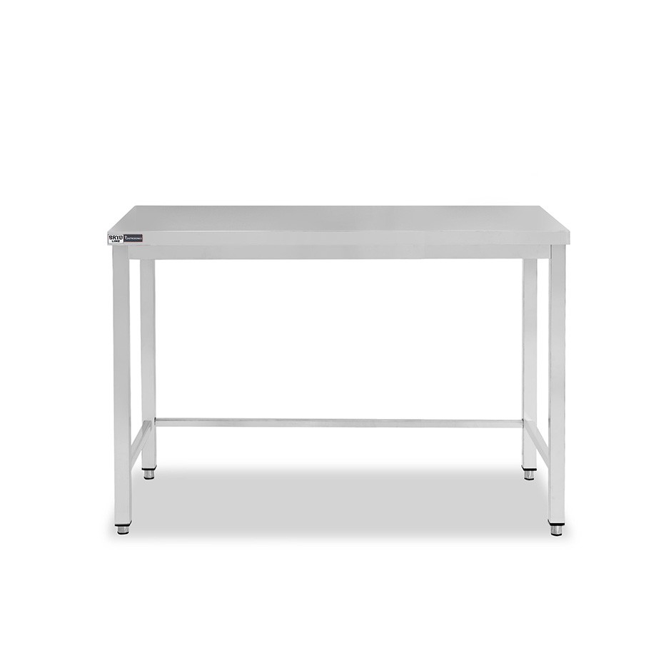 Tavolo inox L 1100 mm x P 800 mm x H 865 mm