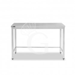 Tavolo inox L 1200 mm x P 600 mm x H 865 mm