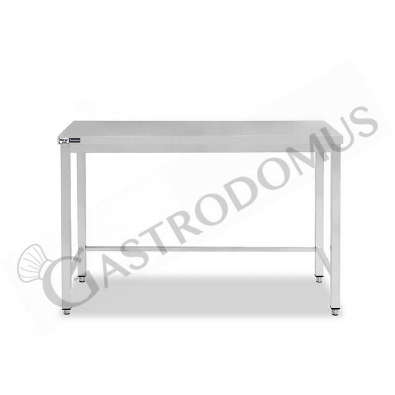 Tavolo inox L 1200 mm x P 600 mm x H 865 mm Tavolo inox L 1200 mm x P 600 mm x H 865 mm