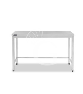 Tavolo inox L 1400 mm x P 800 mm x H 865 mm
