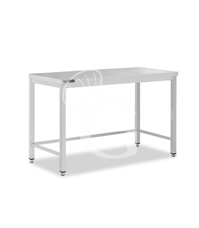 Tavolo inox L 1400 mm x P 800 mm x H 865 mm