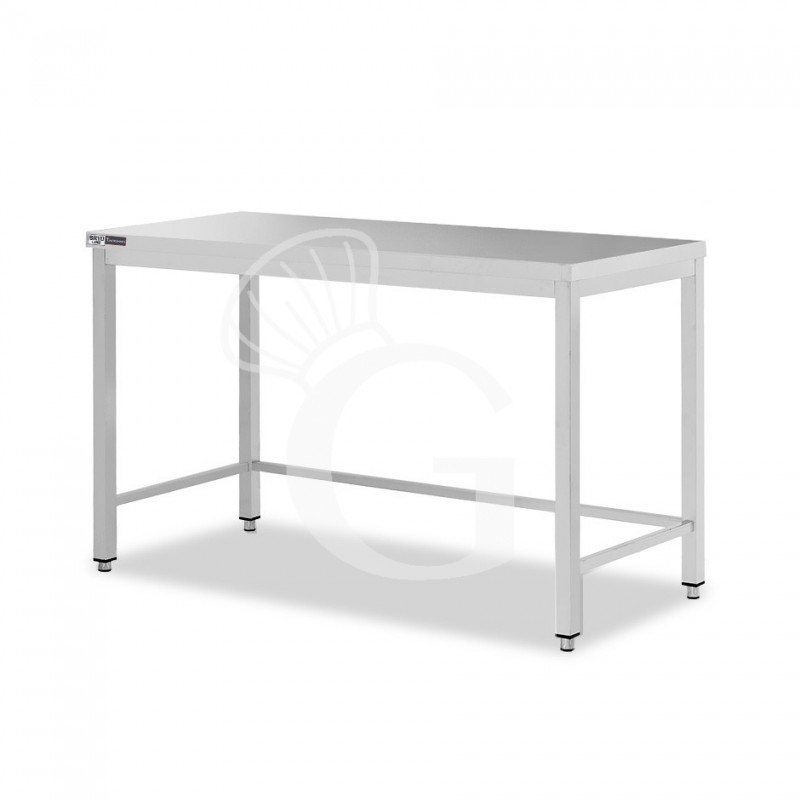 Tavolo inox L 1600 mm x P 800 mm x H 865 mm