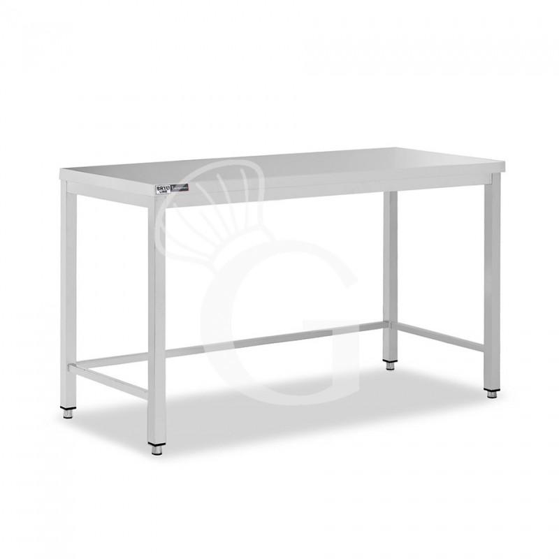 Tavolo inox L 1800 mm x P 700 mm x H 865 mm