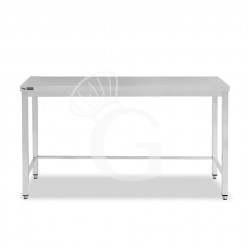 Tavolo inox L 2000 mm x P 700 mm x H 865 mm