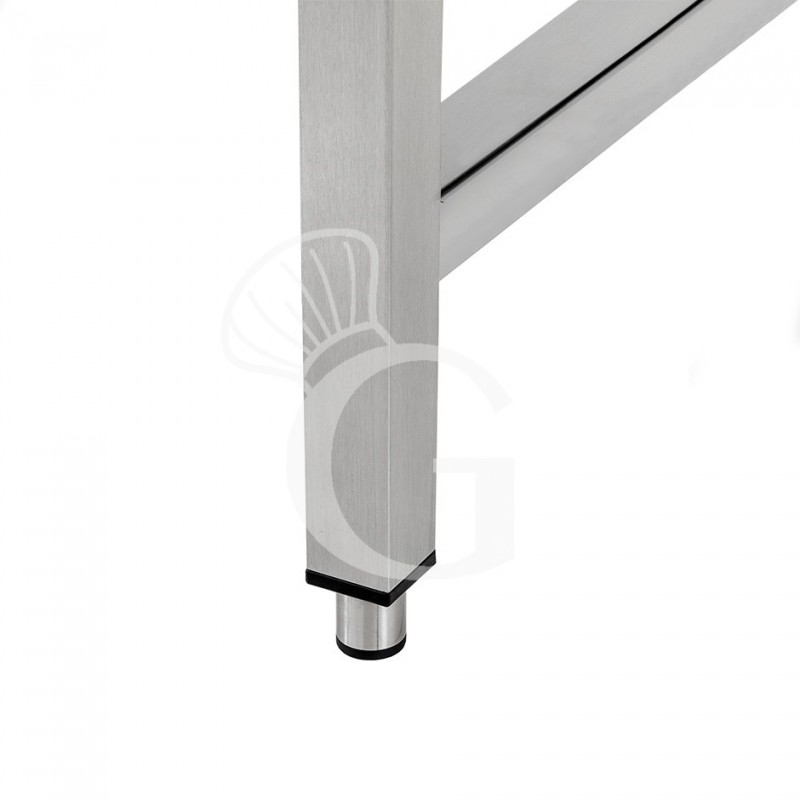Tavolo inox 3 cassetti L 1600 mm x P 700 mm x H 865 mm