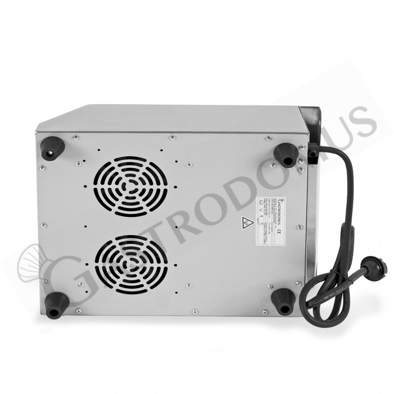 Wok a induzione 1 zona di cottura L 340 mm x P 445 mm x H 130 mm 3500 W