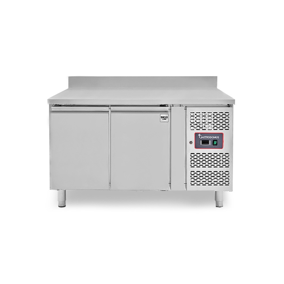 Tavolo Refrigerato Pasticceria 2 porte 600 x 400 mm alzatina -2°C/+8°C classe energetica C
