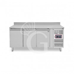 Tavolo Refrigerato Pasticceria 2 porte 600 x 400 mm alzatina -2°C/+8°C classe energetica C