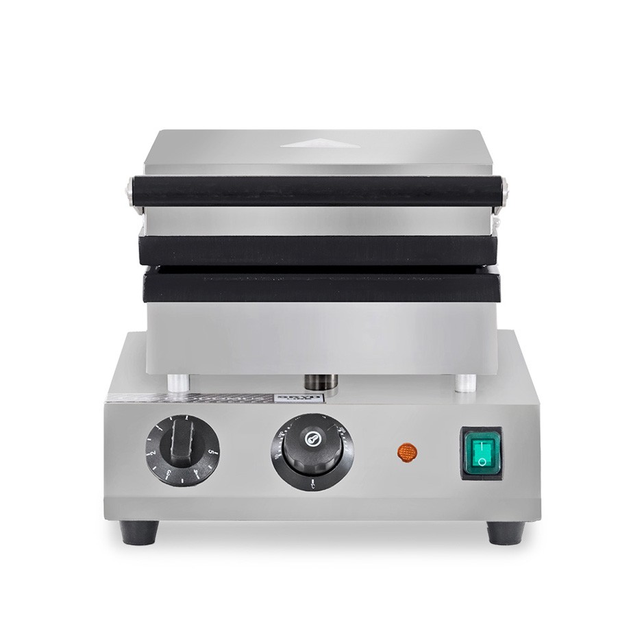 Piastra per waffle, singola con potenza 2 Kw