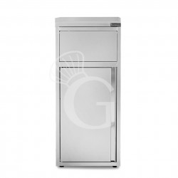 Pattumiera armadiata svuota vassoi 60 LT L 500 mm x P 530 mm x H 1225 mm