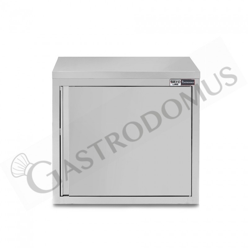 Pensile acciaio inox con sgocciolatoio,1 ripiano forato,1 porta battente L 600 x P 400 x H 650 mm Pensile acciaio inox con sgocciolatoio,1 ripiano forato,1 porta battente L 600 x P 400 x H 650 mm