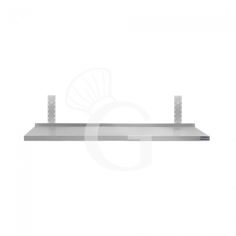 Ripiano in acciaio inox singolo, L 1300 mm x P 400 mm x H 350 mm Ripiano in acciaio inox singolo, L 1300 mm x P 400 mm x H 350 mm