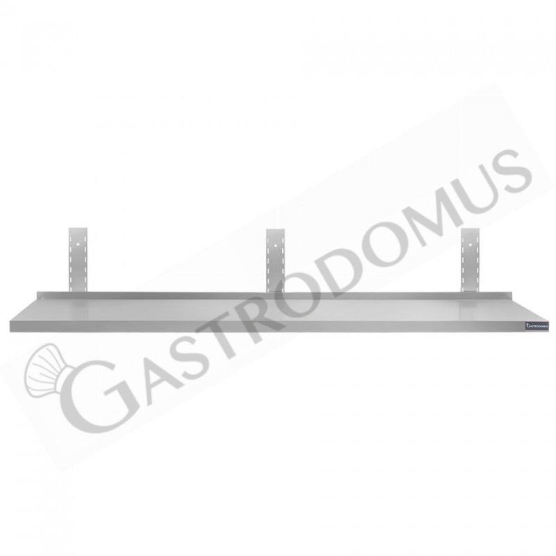 Ripiano in acciaio inox singolo, L 2000 mm x P 400 mm x H 350 mm Ripiano in acciaio inox singolo, L 2000 mm x P 400 mm x H 350 mm