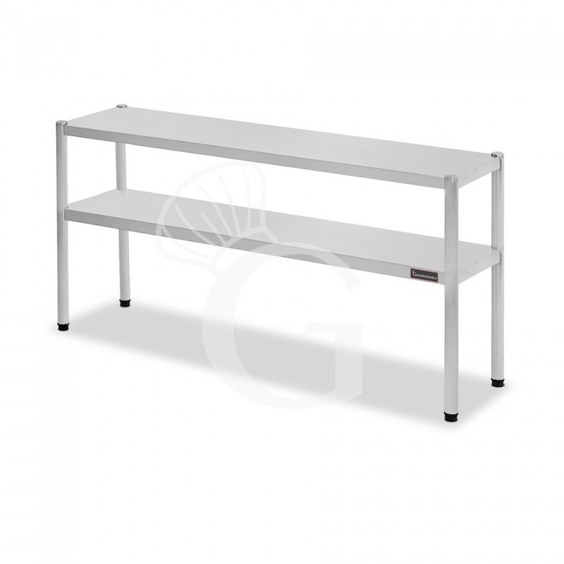 Ripiani sovrapposti, L 1400 x P 365 x H 725 mm