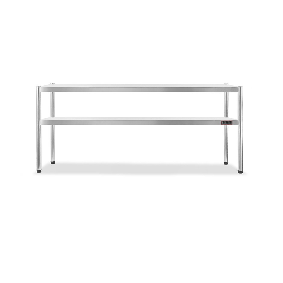 Ripiani sovrapposti, L 1600 x P 365 x H 725 mm