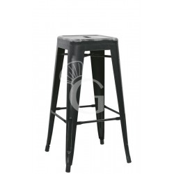 Sgabello Pyramid in metallo verniciato