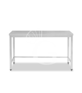 Tavolo inox L 1700 mm x P 800 mm x H 850 mm