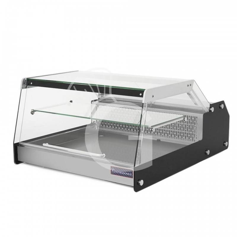 Espositore refrigerato da banco ventilato 128 LT +2°C/ +12°C