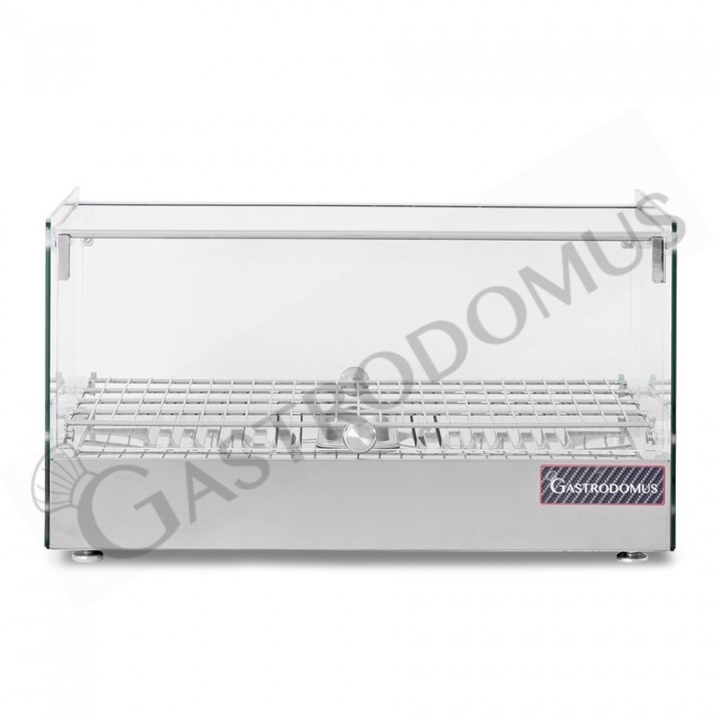 Vetrina Riscaldata vetro e inox +30°C/+90°C 35 LT L 555 mm x P 360 mm x H 305 mm