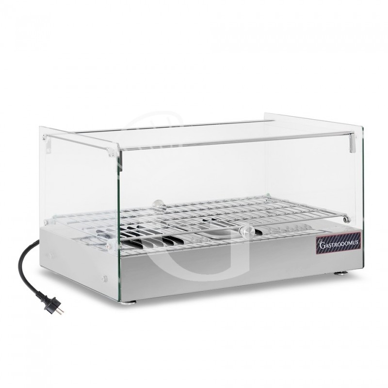 Vetrina Riscaldata vetro e inox +30°C/+90°C 35 LT L 555 mm x P 360 mm x H 305 mm