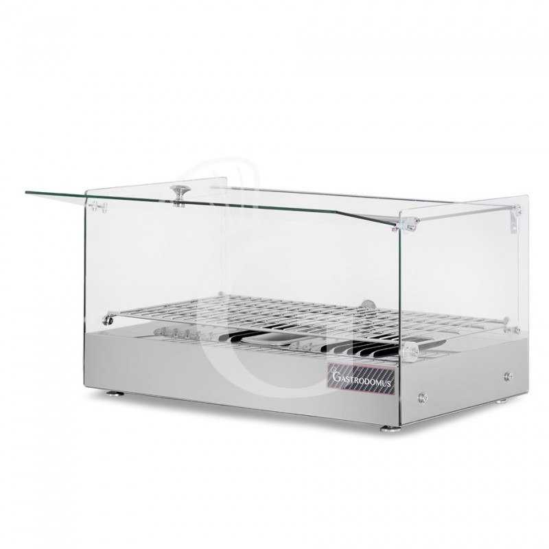 Vetrina Riscaldata vetro e inox +30°C/+90°C 35 LT L 555 mm x P 360 mm x H 305 mm