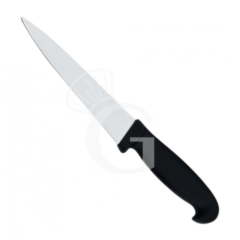 Coltello per scannare in acciaio inox lama L 160 mm